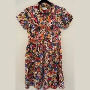 BarIII floral knee lenght dress